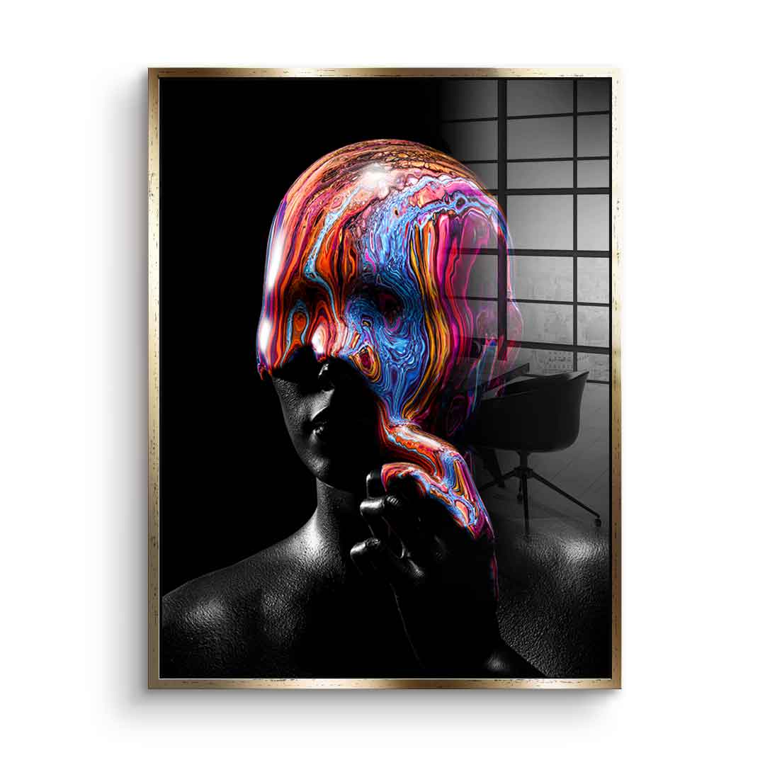 Psychedelic Contemplation - Acrylic Glass