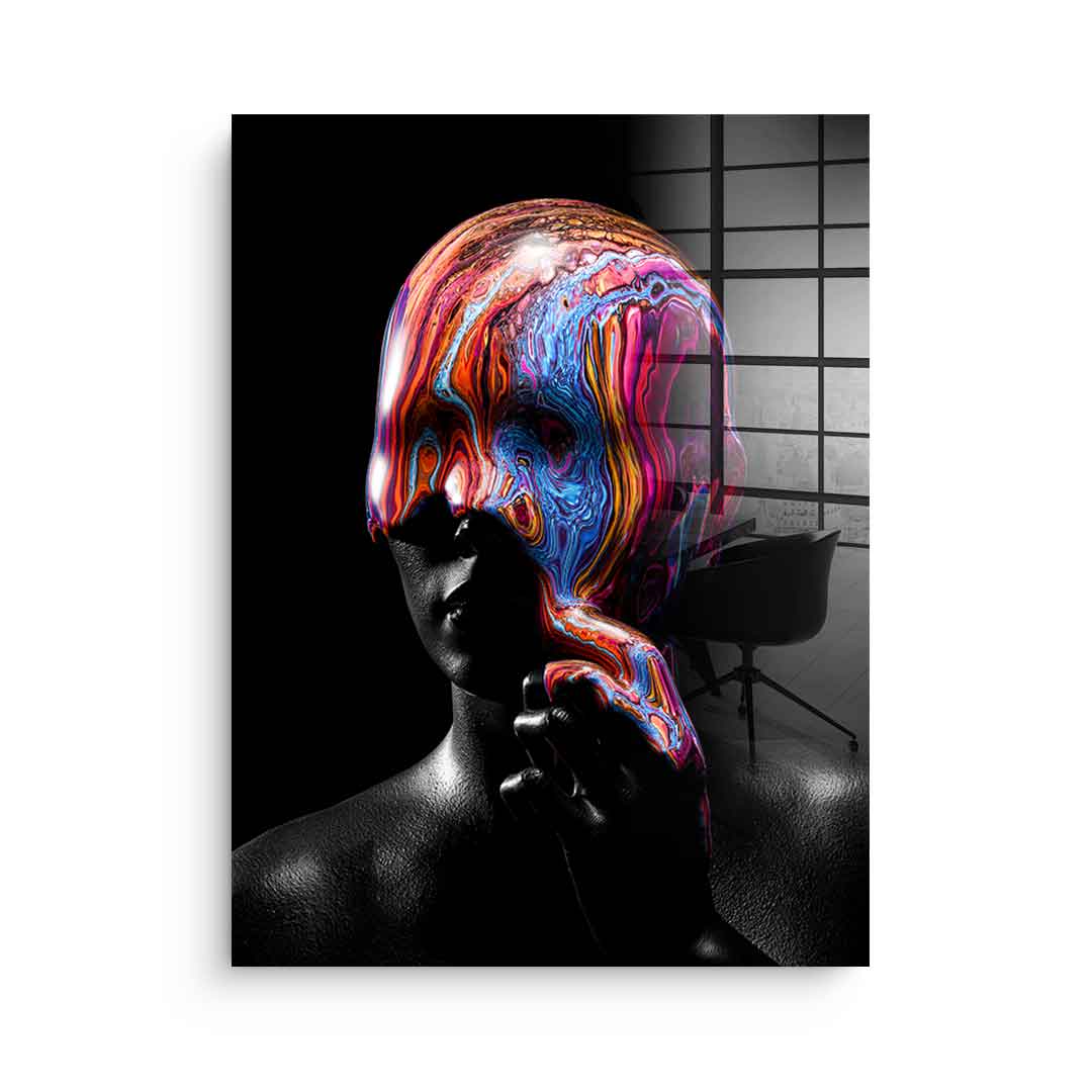 Psychedelic Contemplation - Acrylic Glass