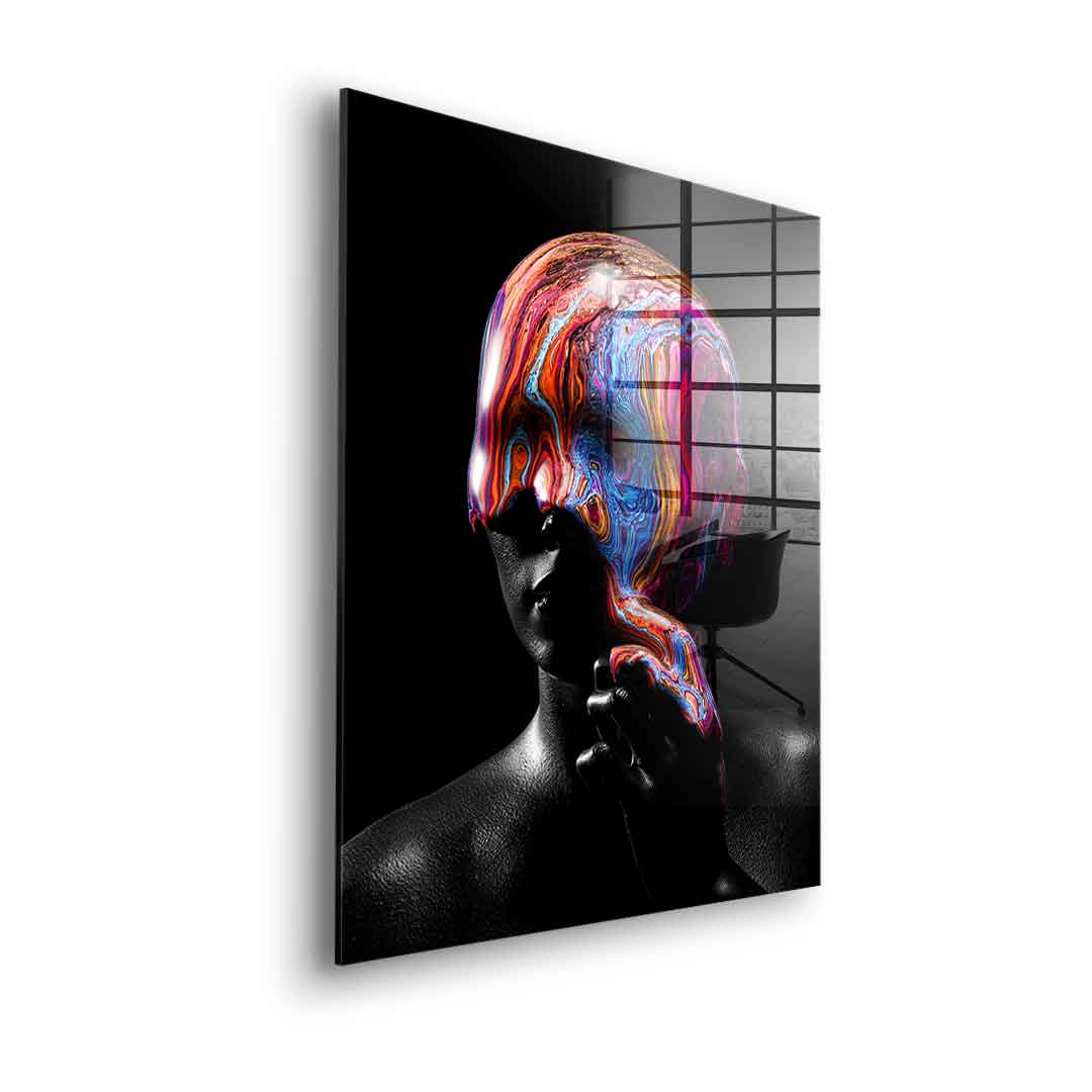 Psychedelic Contemplation - Acrylglas