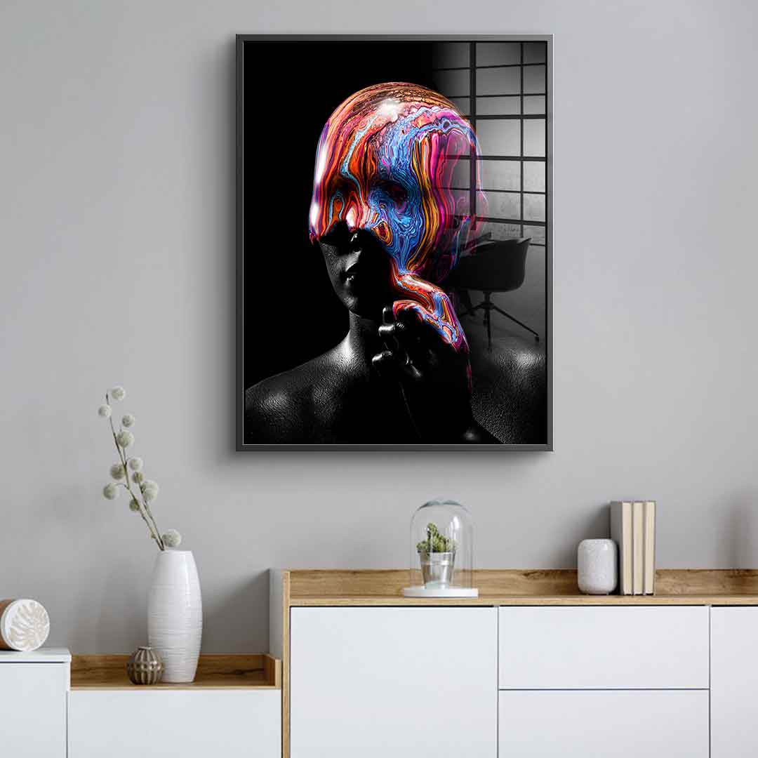 Psychedelic Contemplation - Acrylic Glass