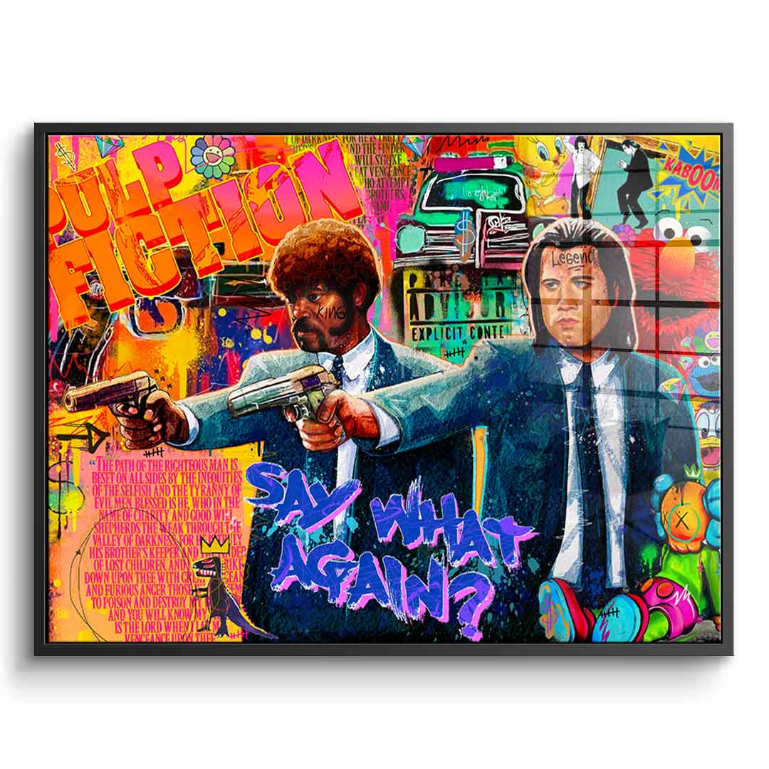 Pulp Fiction - Acrylglas