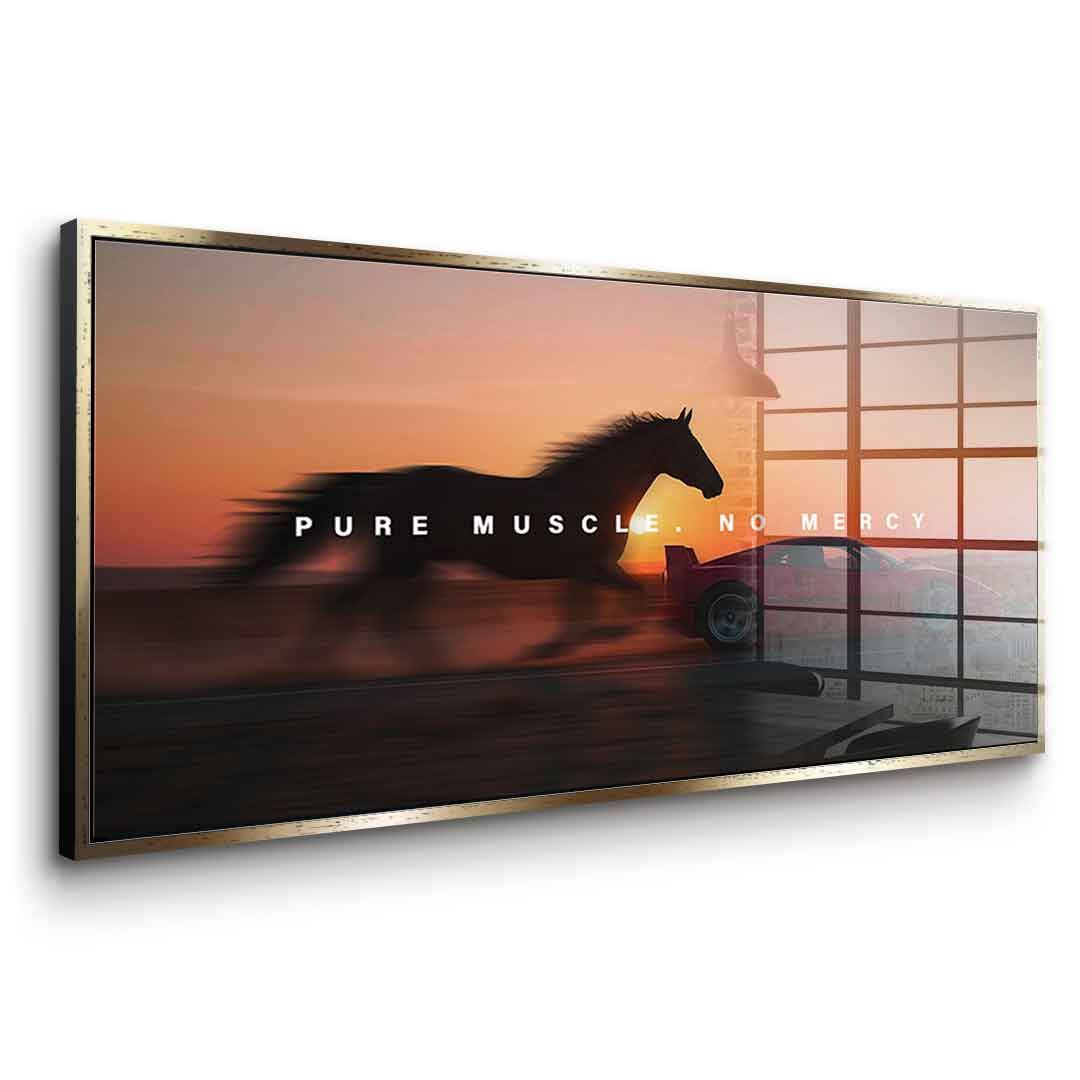 Pure Muscle (Ferrari) - Acrylglas