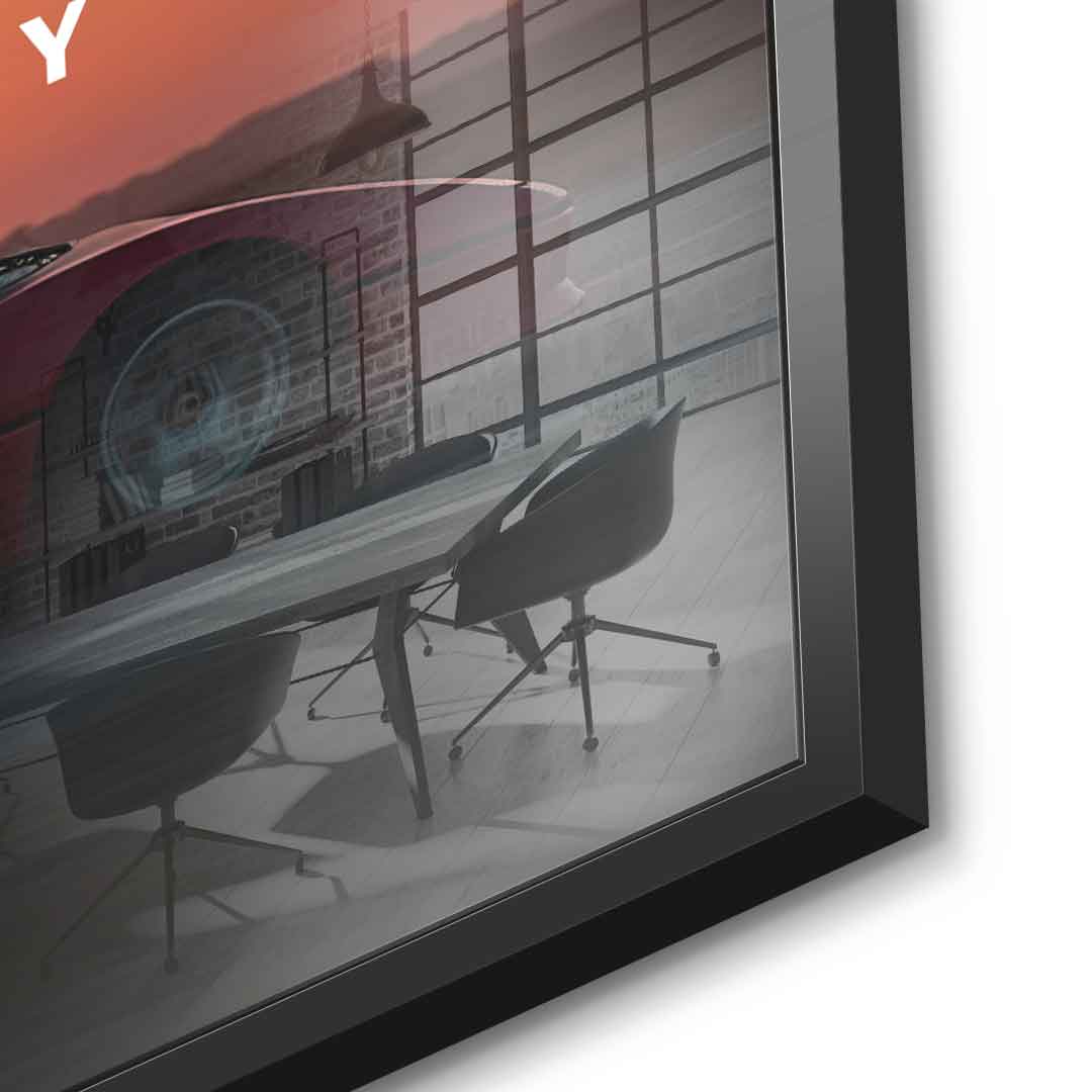 Pure Muscle (Ferrari) - Acrylglas