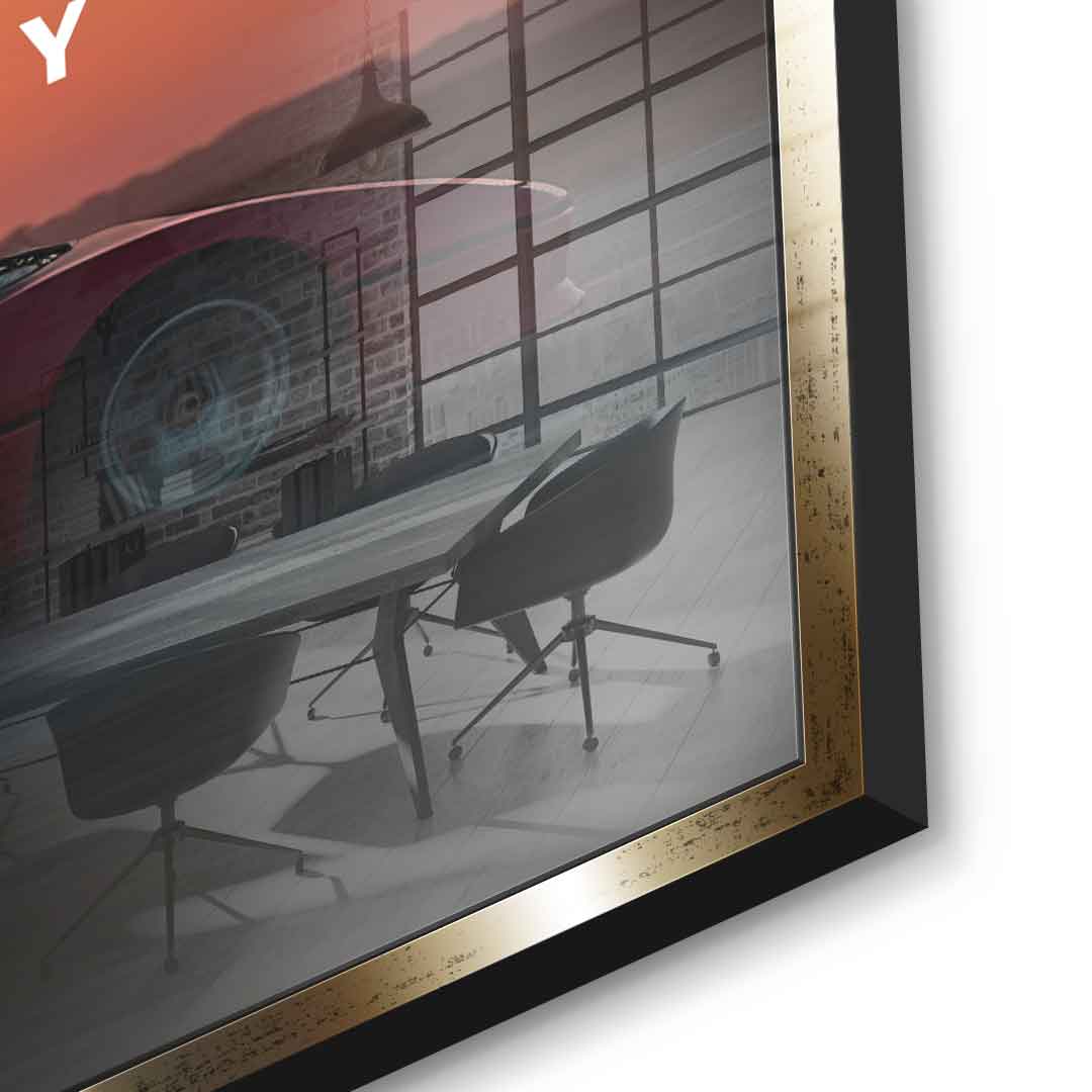 Pure Muscle - acrylic glass