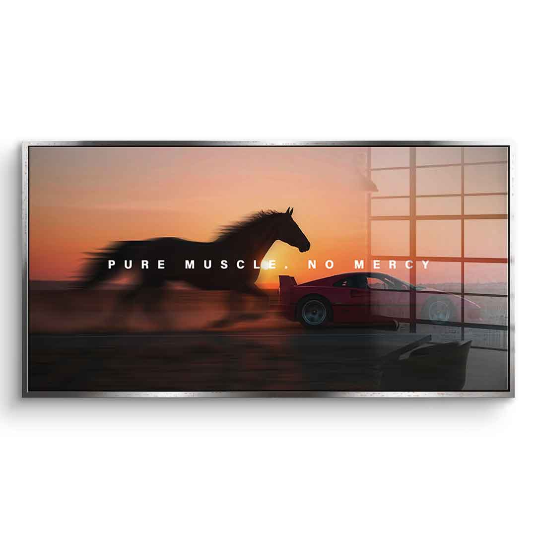 Pure Muscle (Ferrari) - Acrylglas