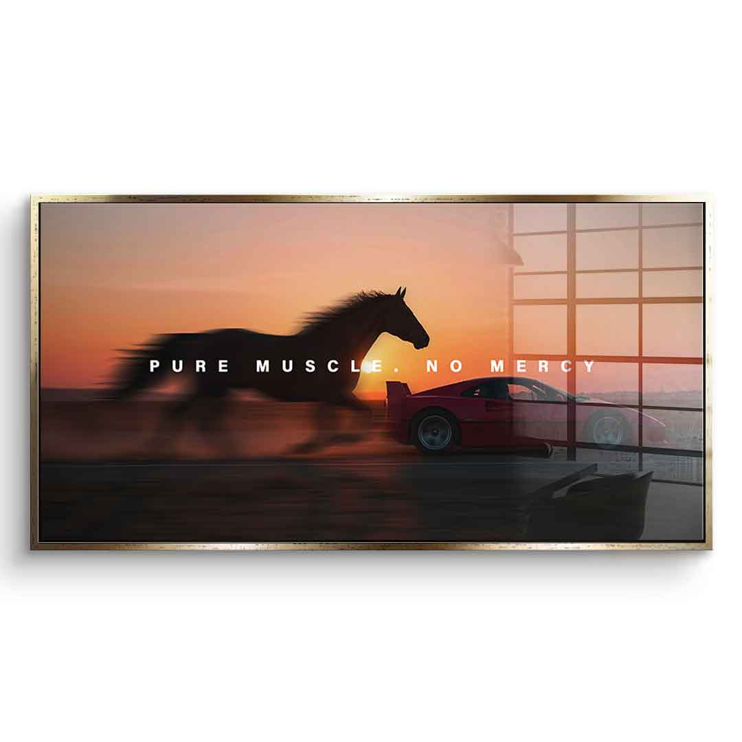 Pure Muscle (Ferrari) - Acrylglas