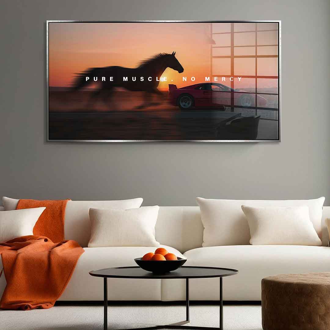 Pure Muscle (Ferrari) - Acrylglas