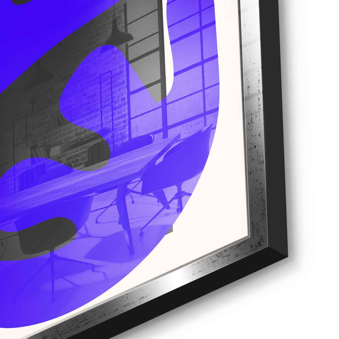 Purple'n'Black - Acrylic glass