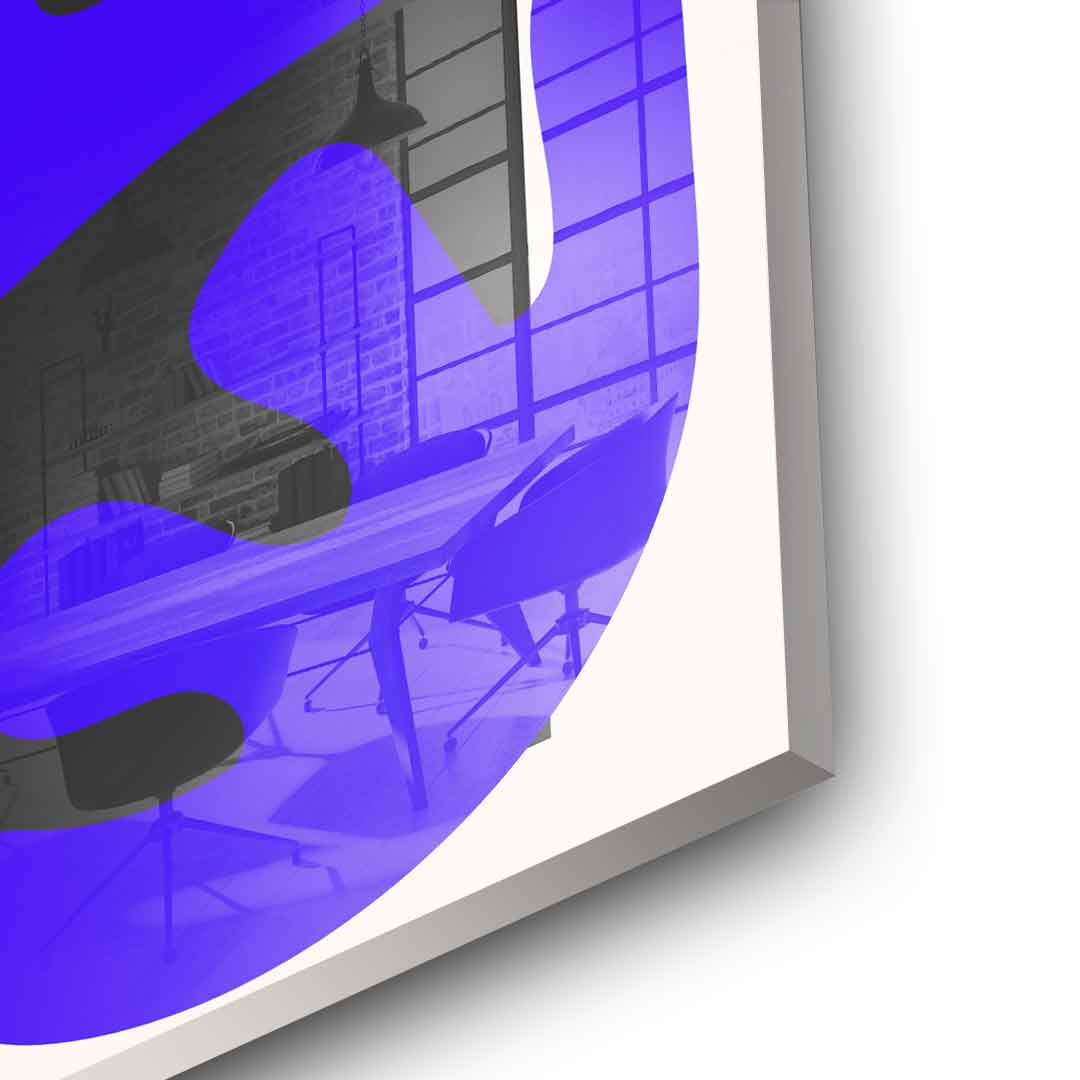 Purple'n'Black - Acrylic glass