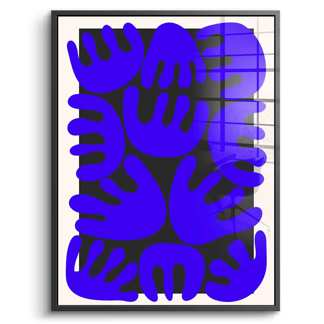 Purple'n'Black - Acrylic glass