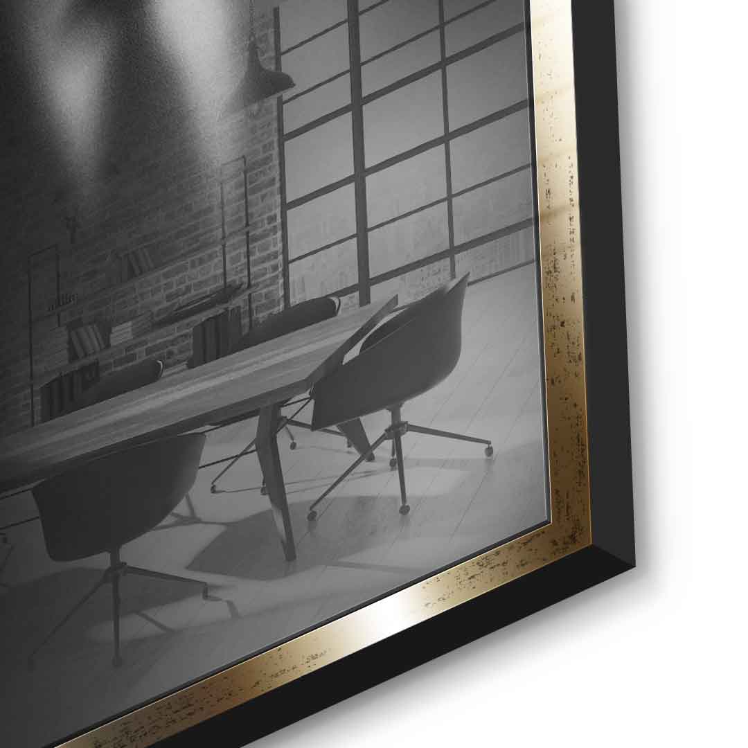 Putin's Silhouette - Acrylglas