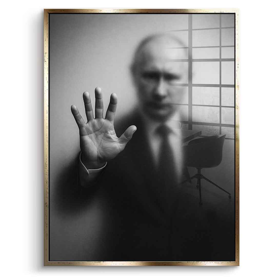 Putin's Silhouette - Acrylglas