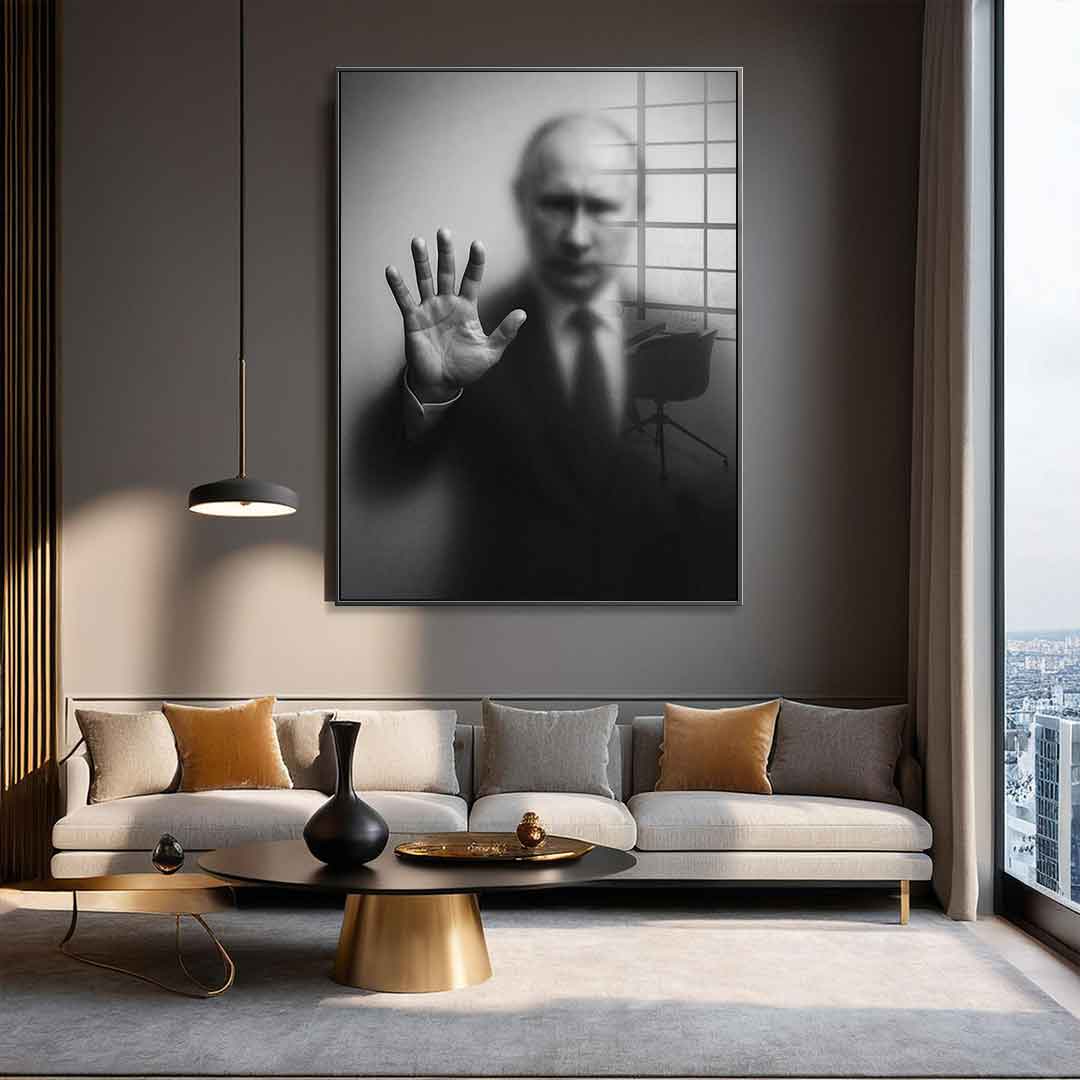 Putin's Silhouette - Acrylglas