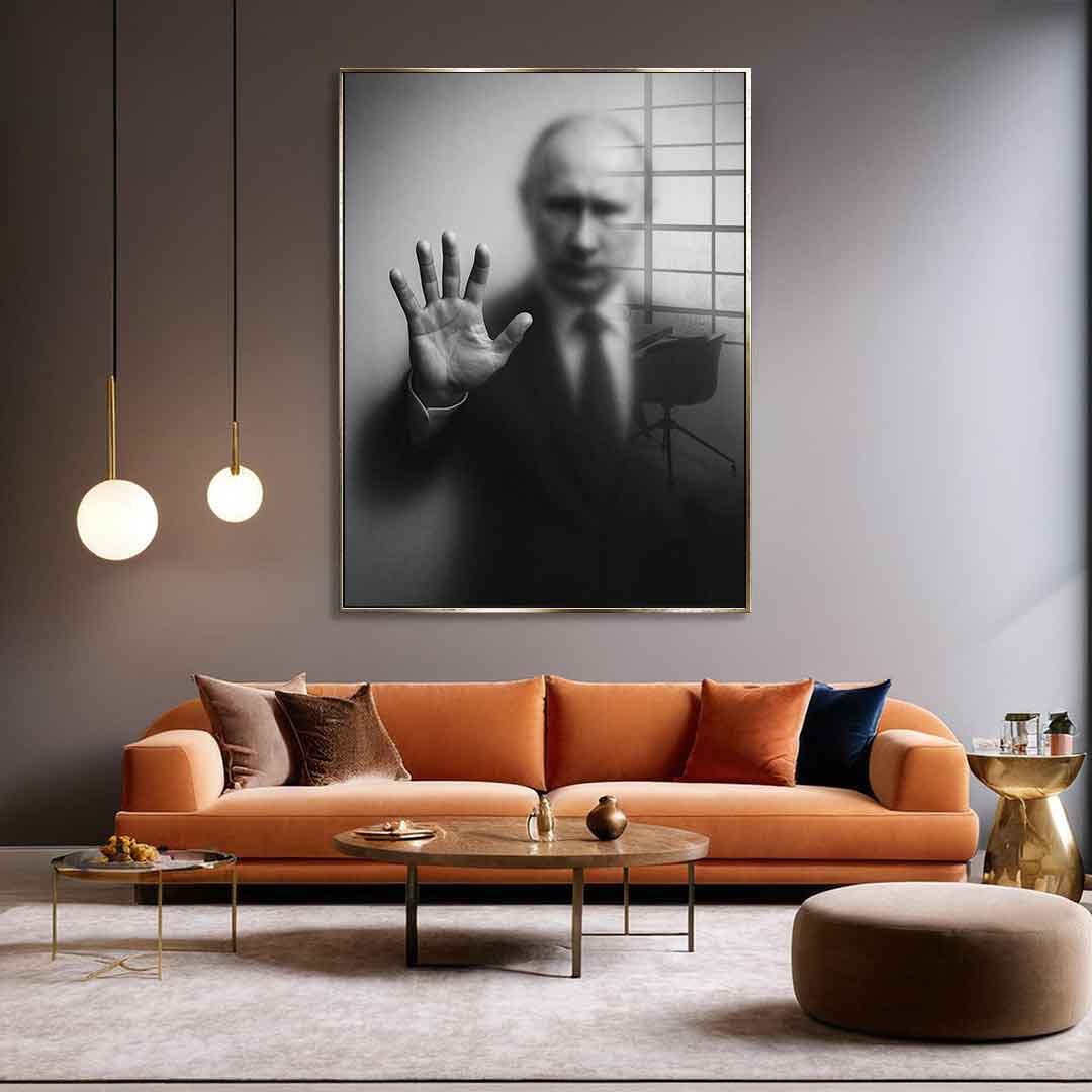 Putin's Silhouette - Acrylic Glass