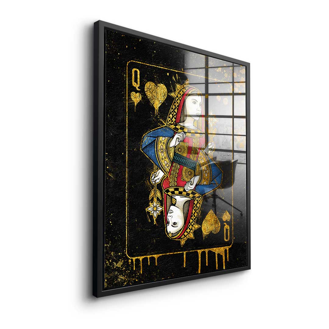 Queen Card - Acrylic glass