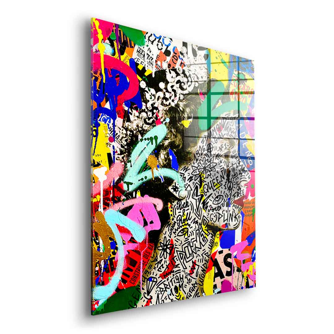 TORN QUEEN - Acrylic glass