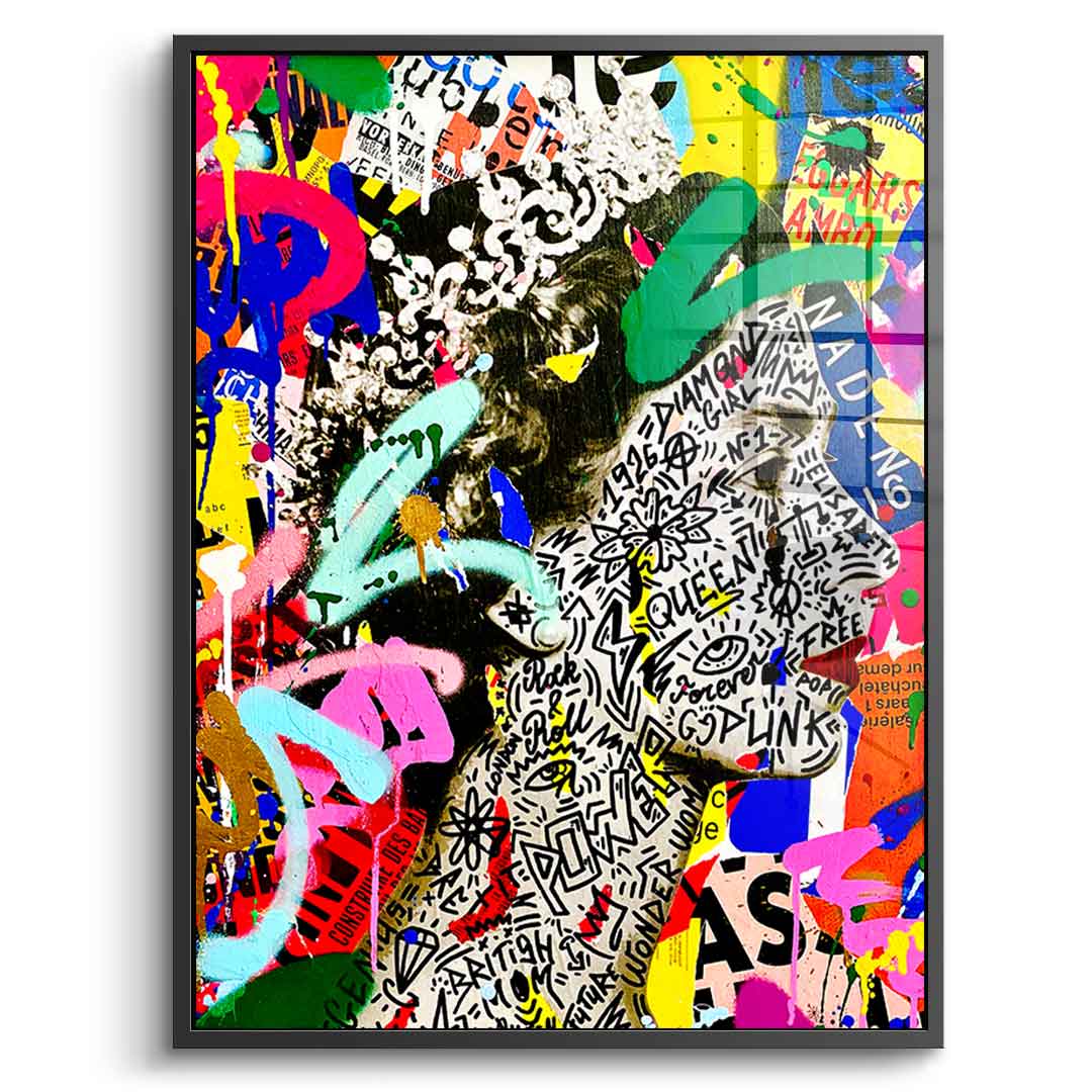 TORN QUEEN - Acrylic glass