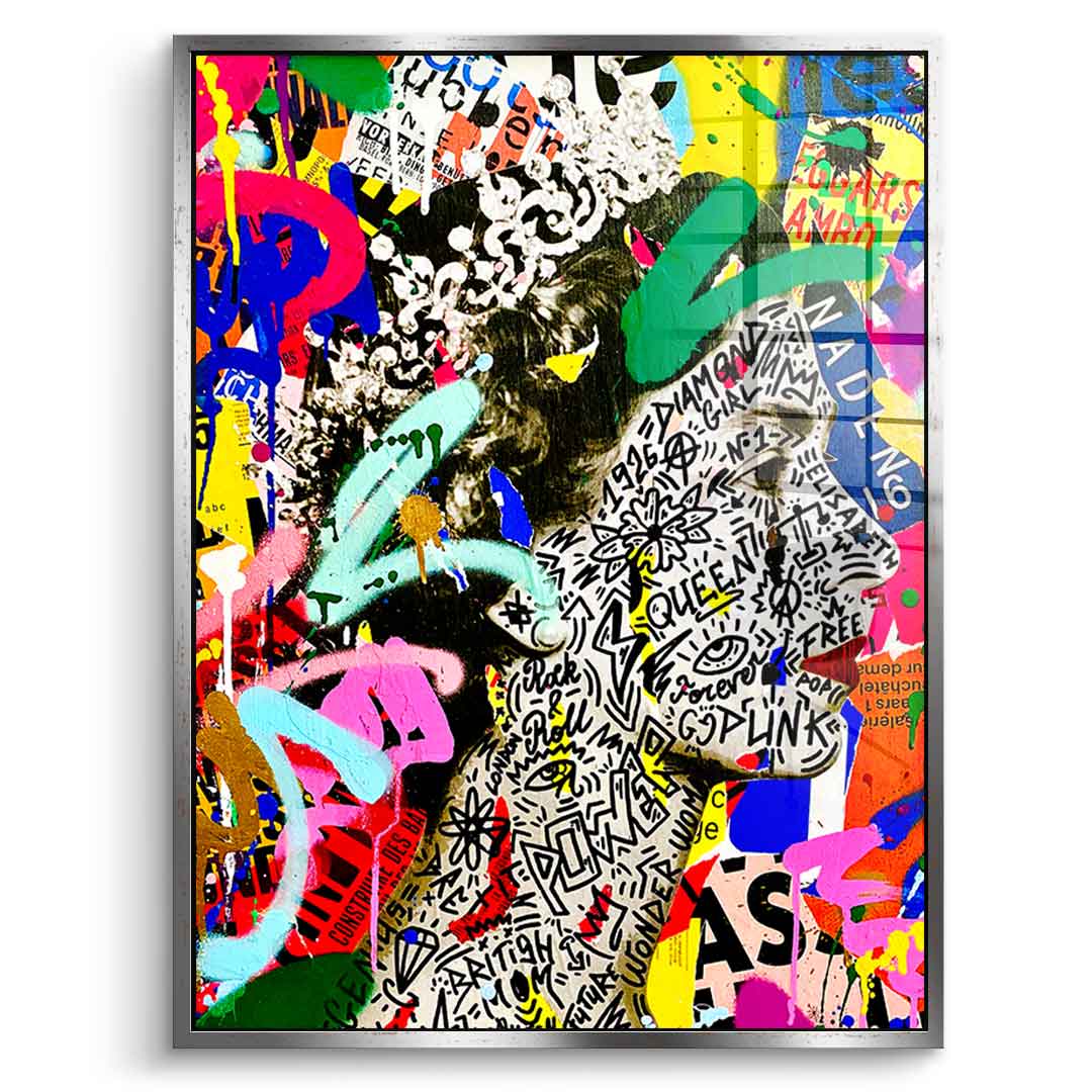 TORN QUEEN - Acrylic glass