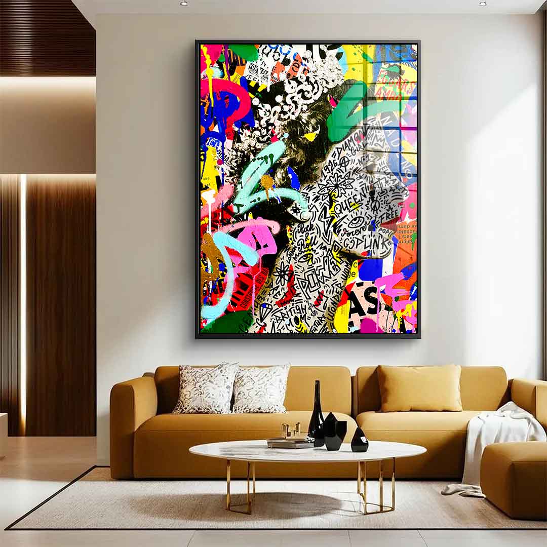 TORN QUEEN - Acrylic glass