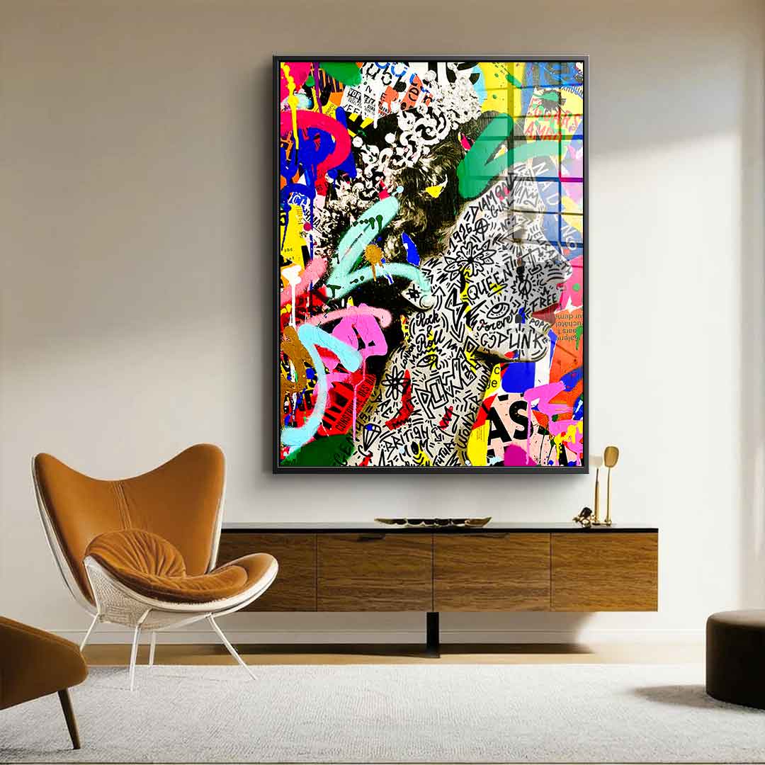 TORN QUEEN - Acrylic glass