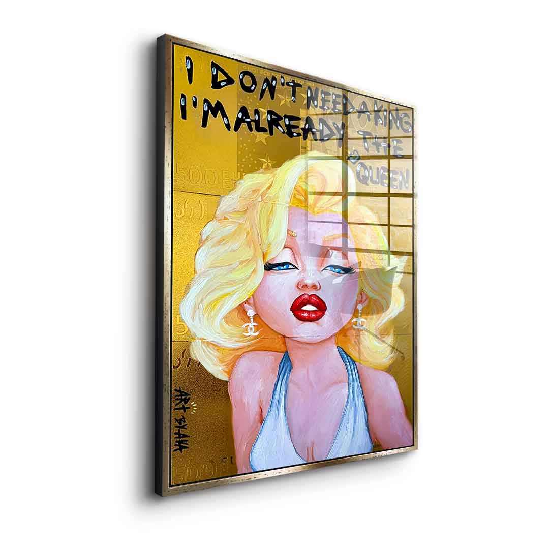 Queen Marilyn - Acrylglas