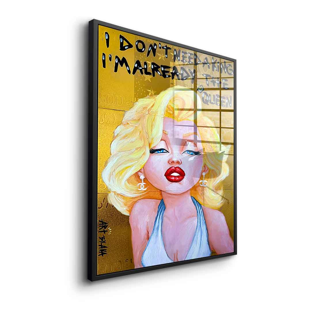 Queen Marilyn - Acrylglas