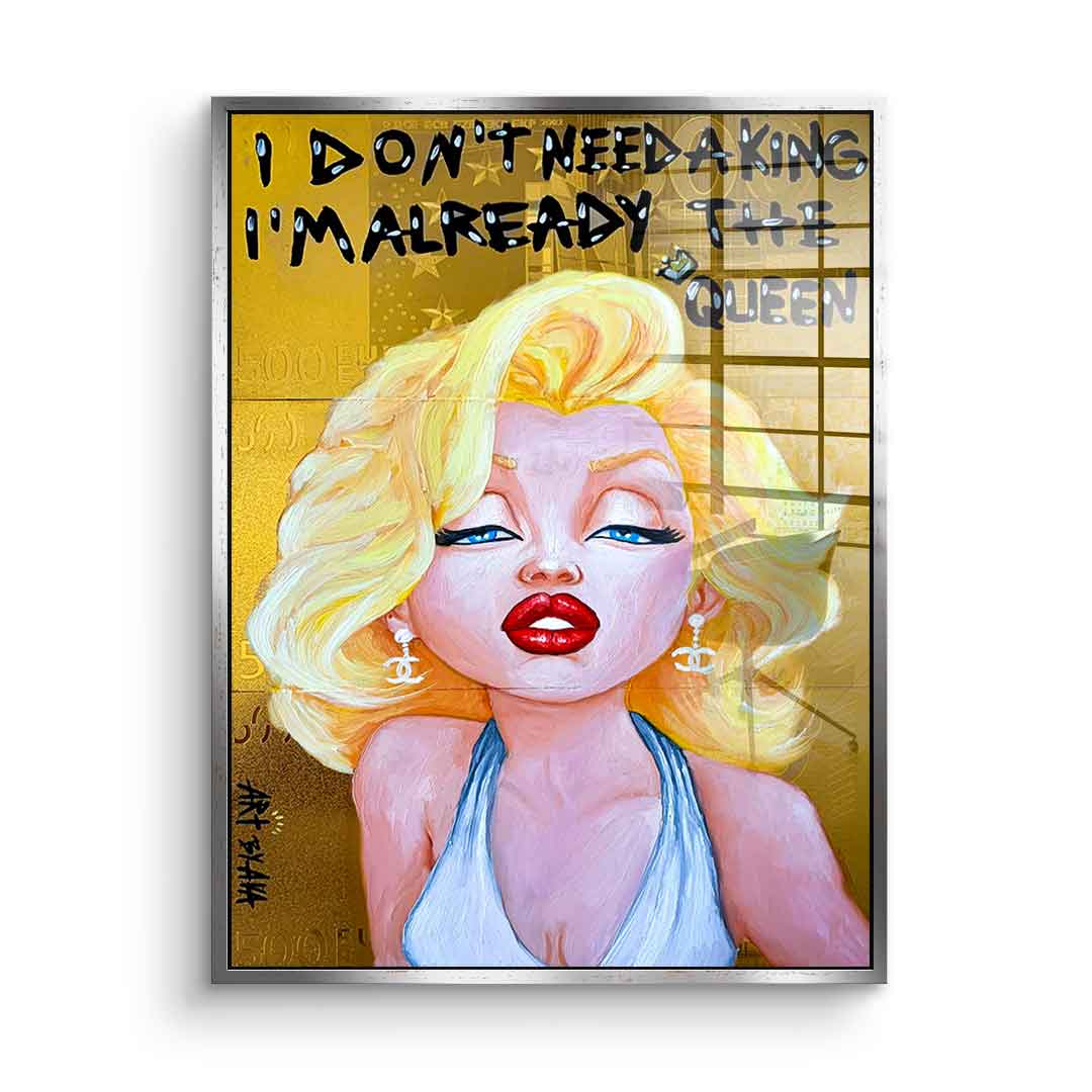 Queen Marilyn - Acrylglas