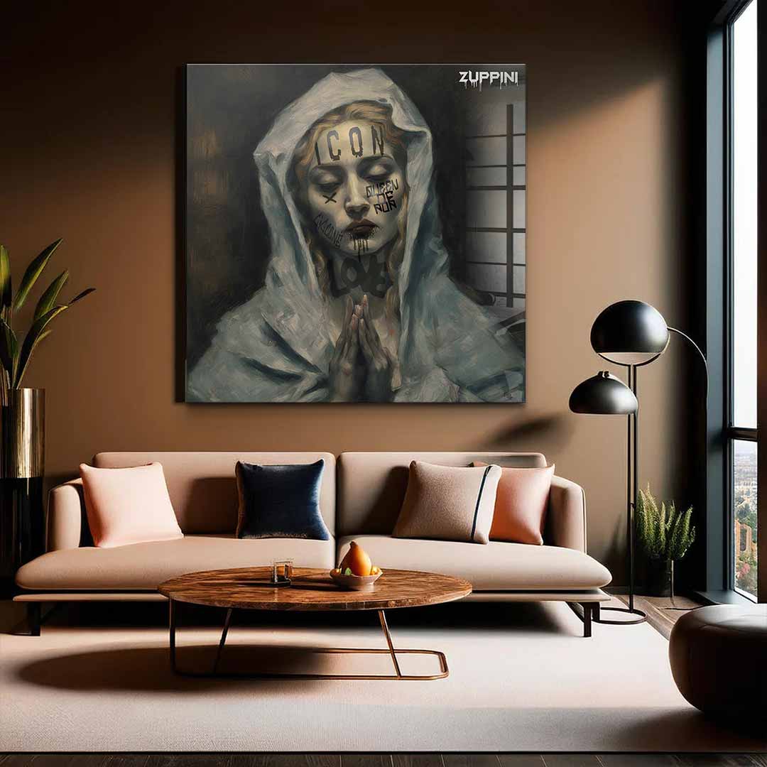 Queen of Nun - Acrylic Glass