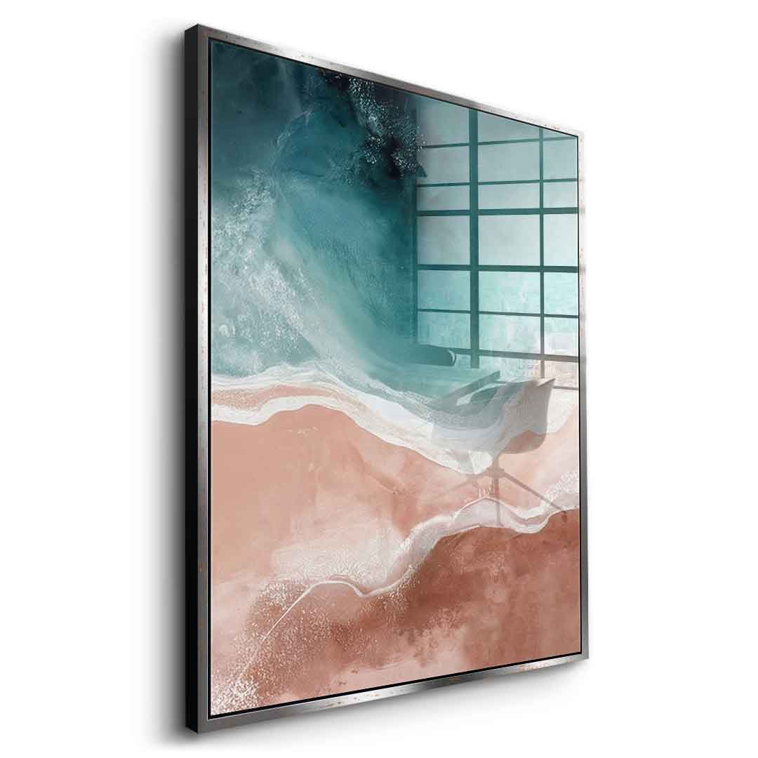 Quiet Sands And Gentle Waves - Acrylglas