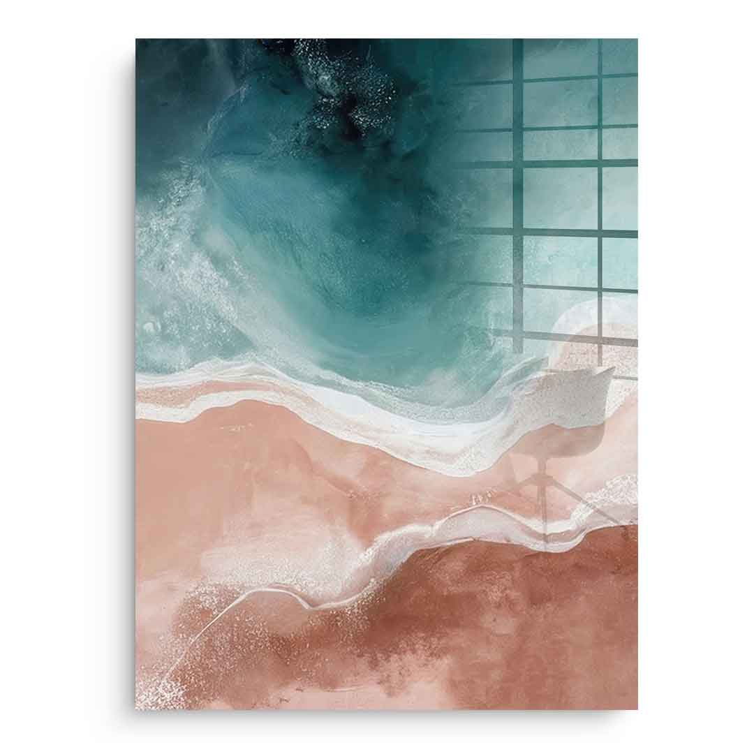 Quiet Sands And Gentle Waves - acrylic glass