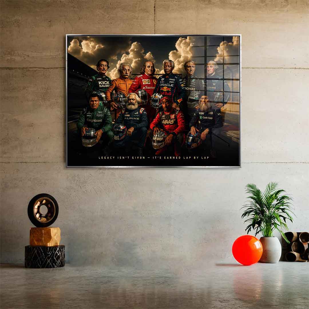 Race for Legacy - Acrylglas