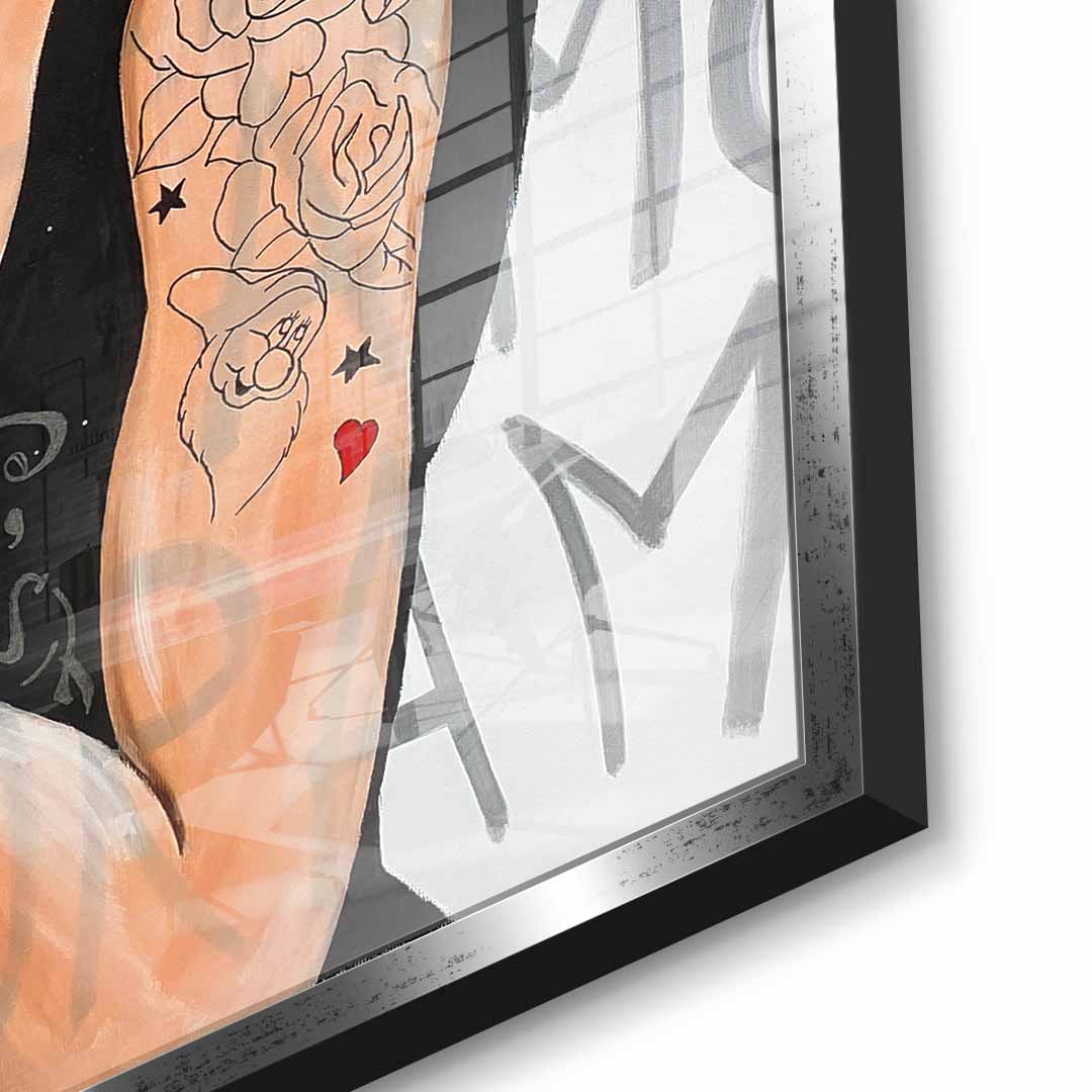 Red Apple - Acrylglas