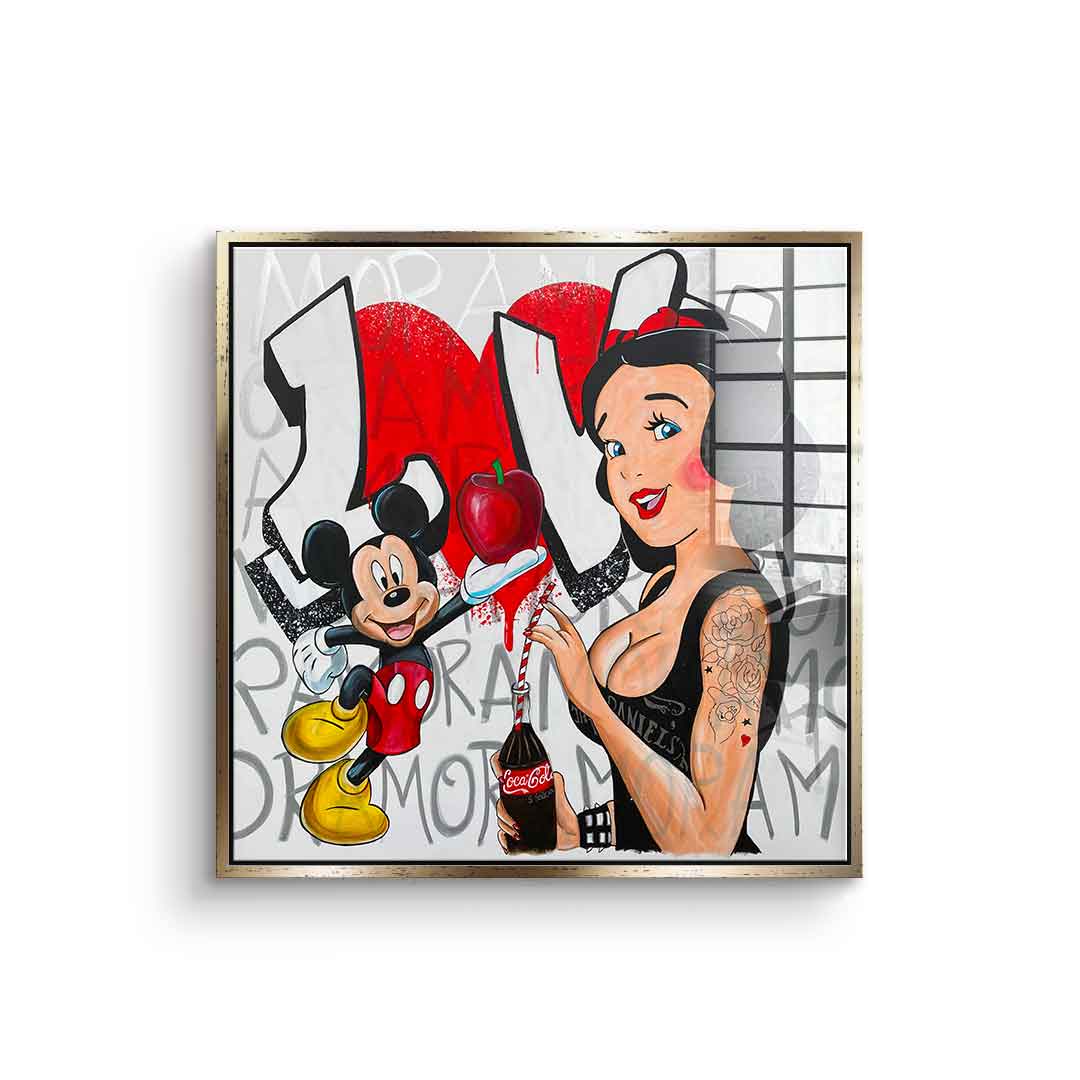 Red Apple - Acrylglas