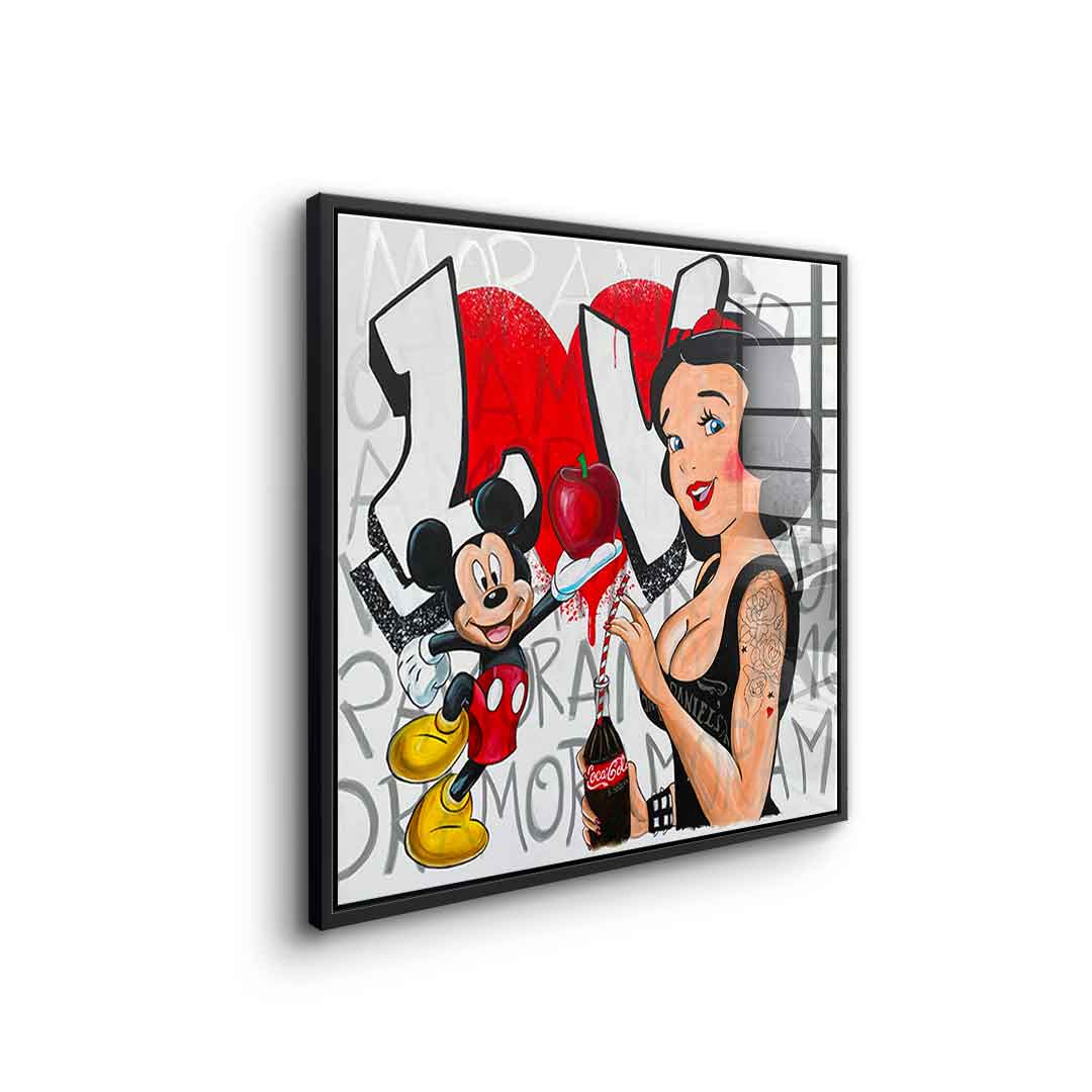 Red Apple - Acrylglas