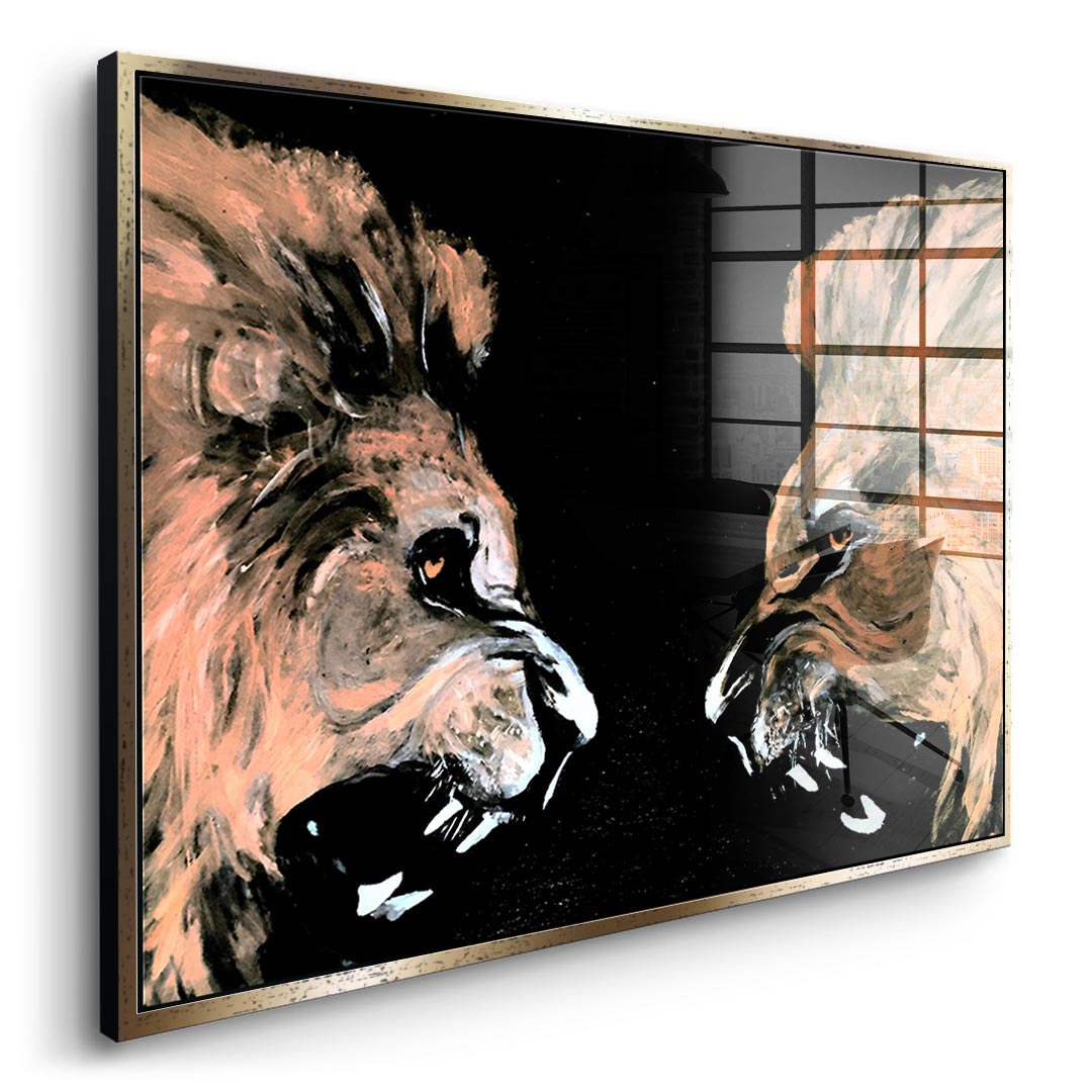 Roaring - Acrylic glass