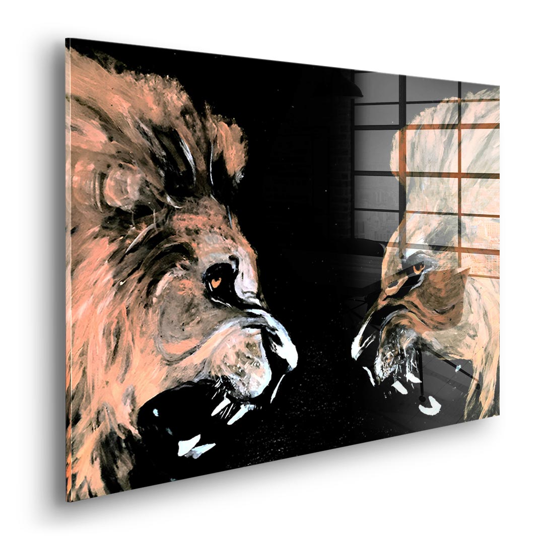 Roaring - Acrylic glass