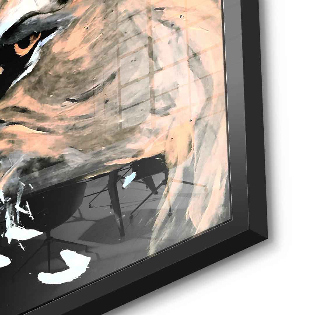 Roaring - Acrylic glass