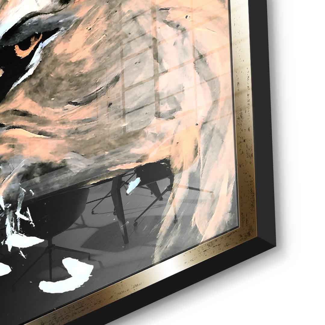 Roaring - Acrylic glass