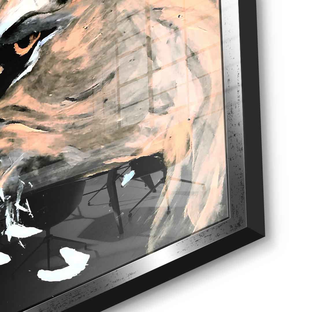 Roaring - Acrylic glass