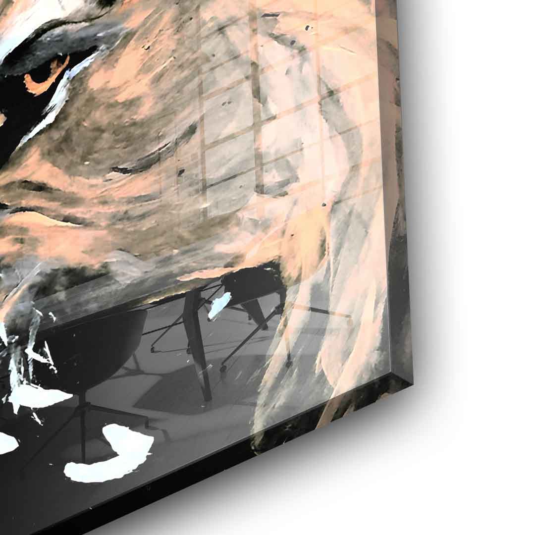 Roaring - Acrylic glass