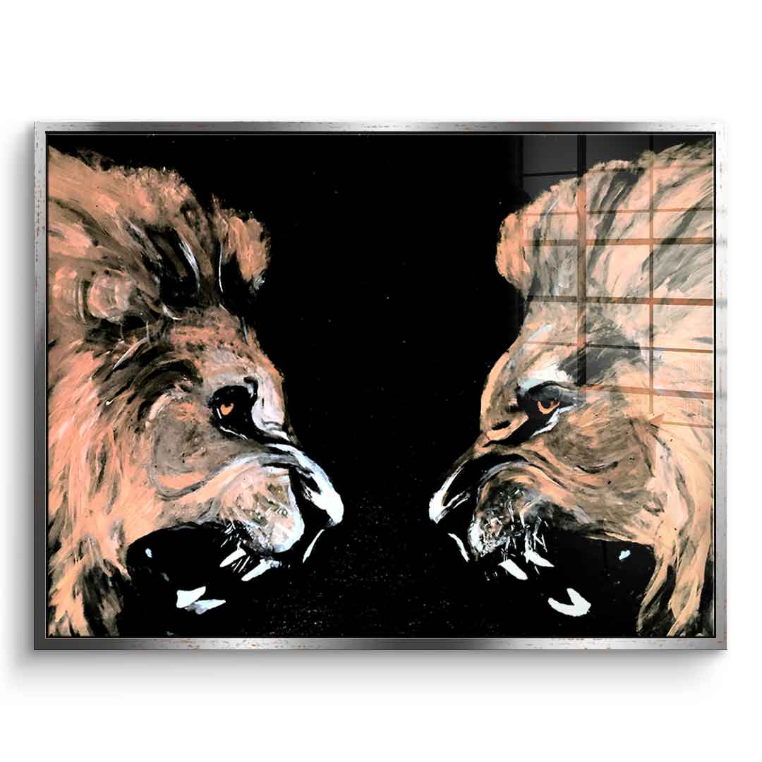 Roaring - Acrylic glass