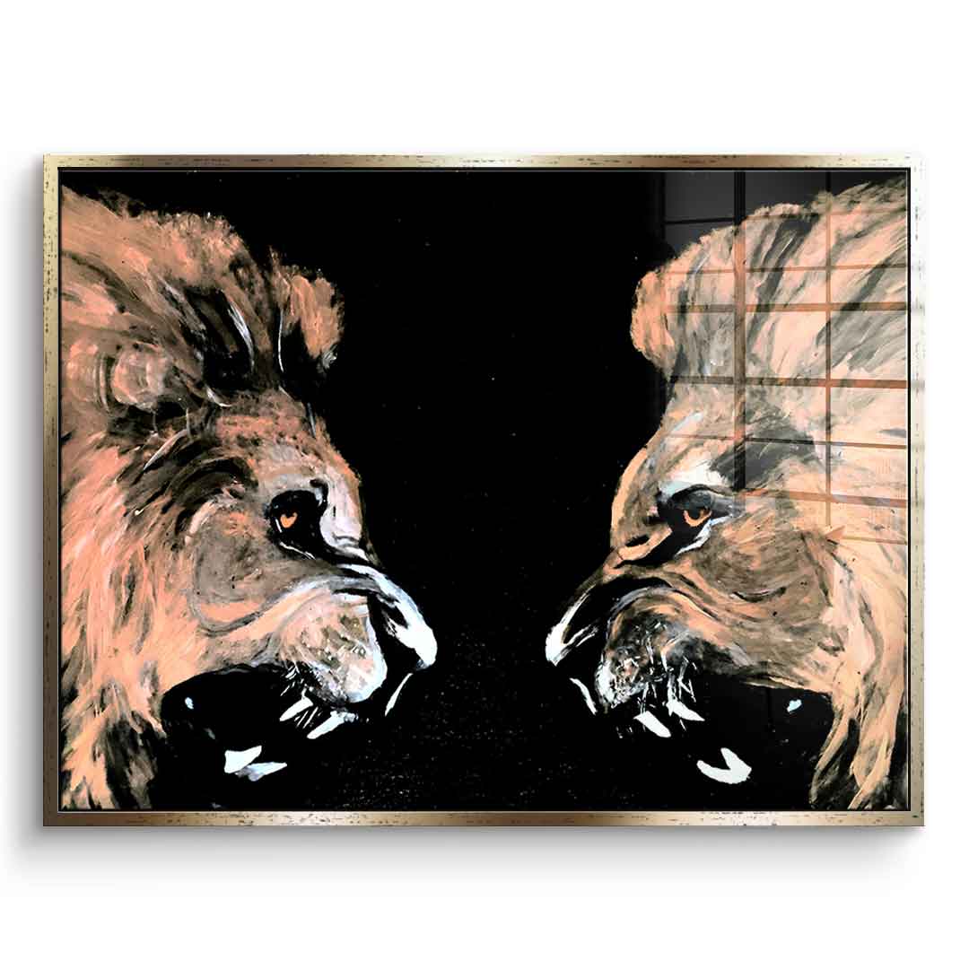 Roaring - Acrylic glass