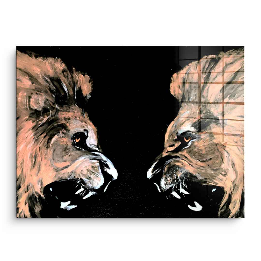 Roaring - Acrylic glass