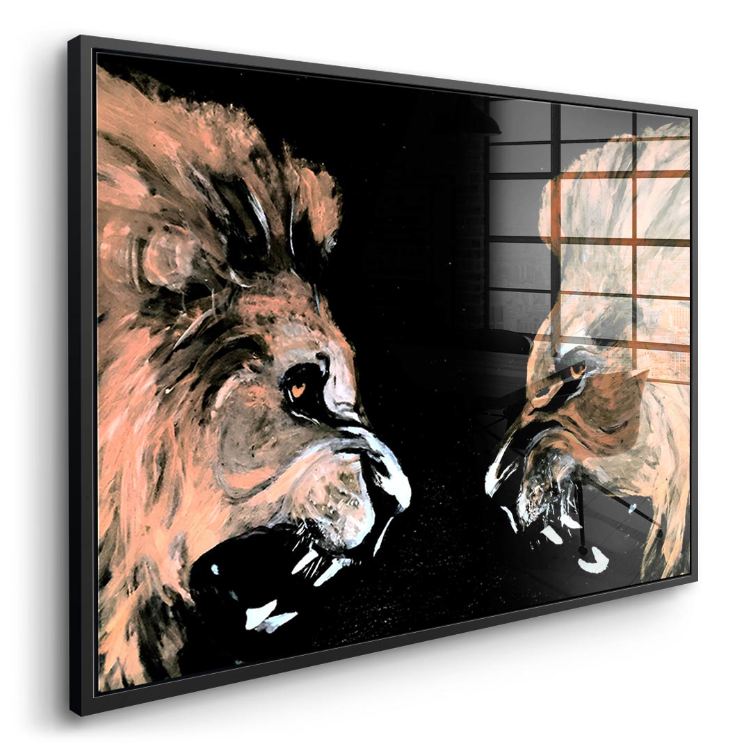 Roaring - Acrylic glass