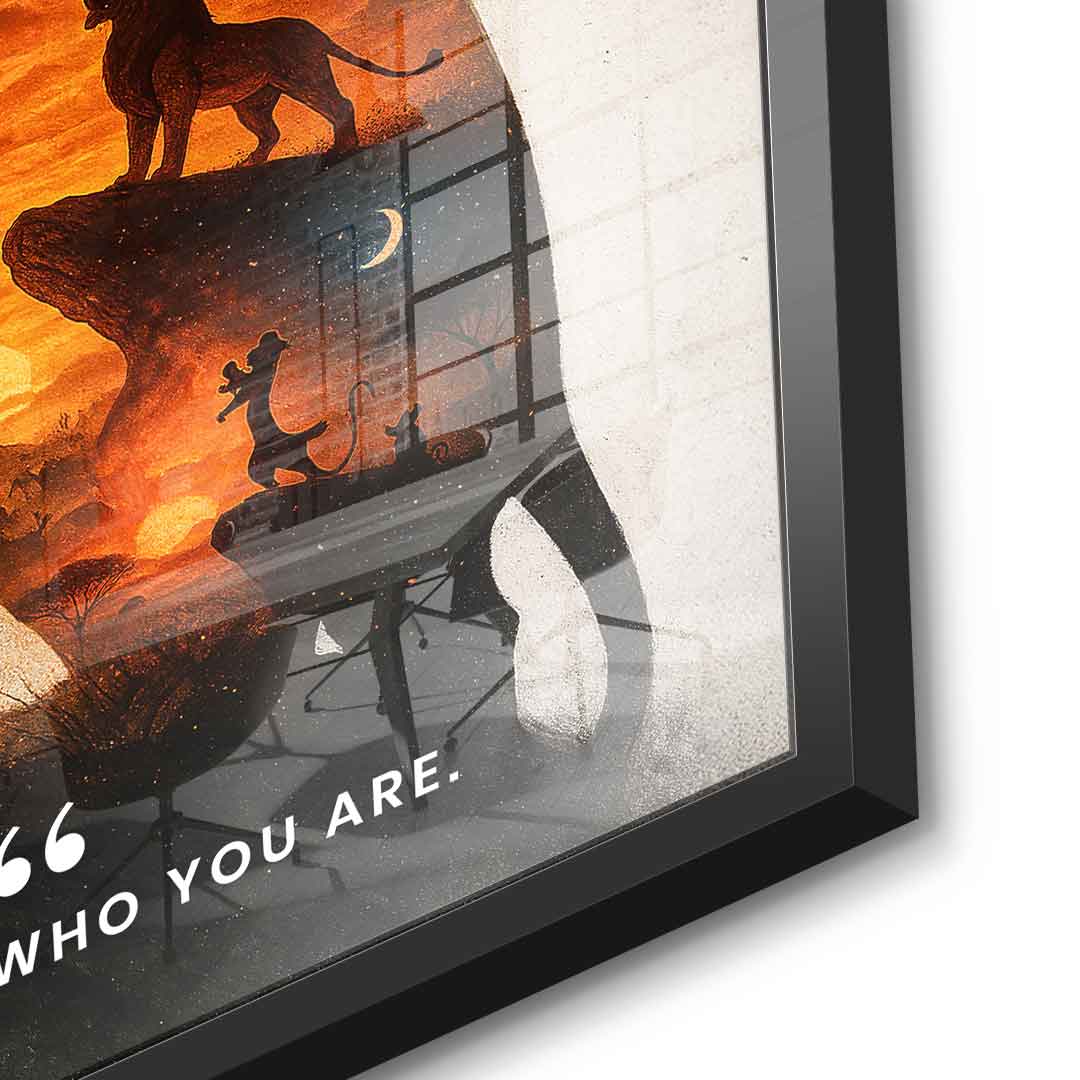 Remember who You are - Acrylglas