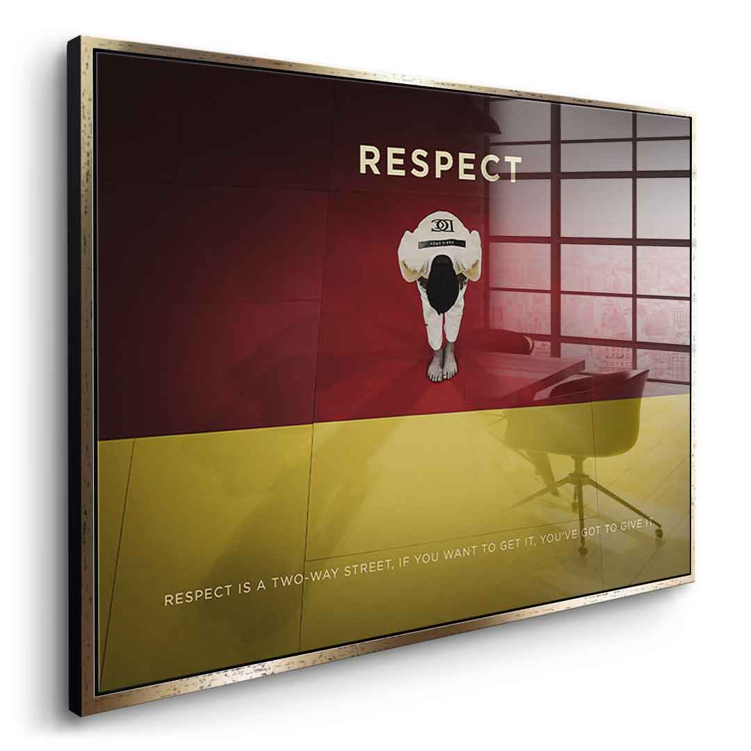 Respect - acrylic glass