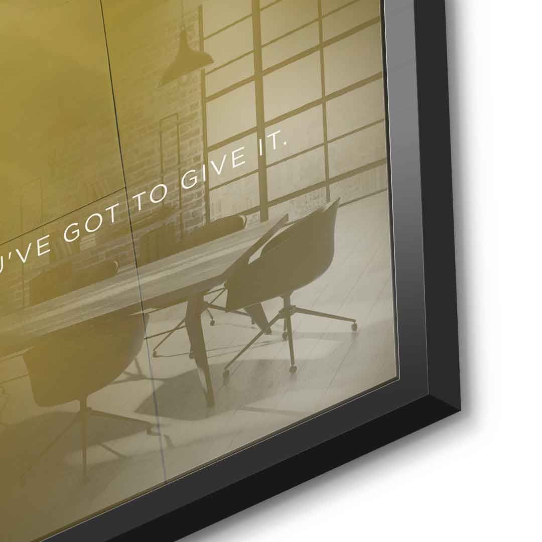 Respect - Quadrat Edition - Acrylglas