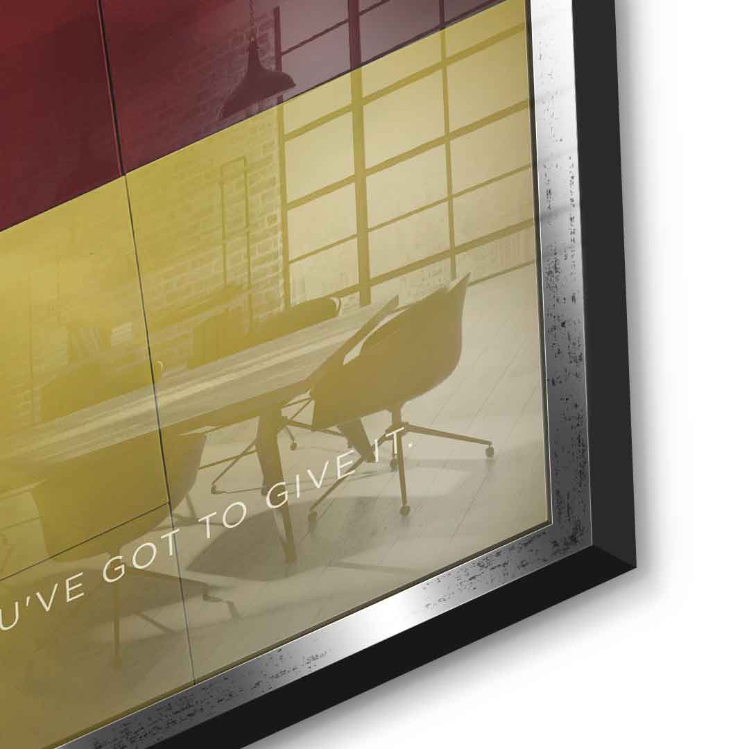 Respect - Acrylic glass