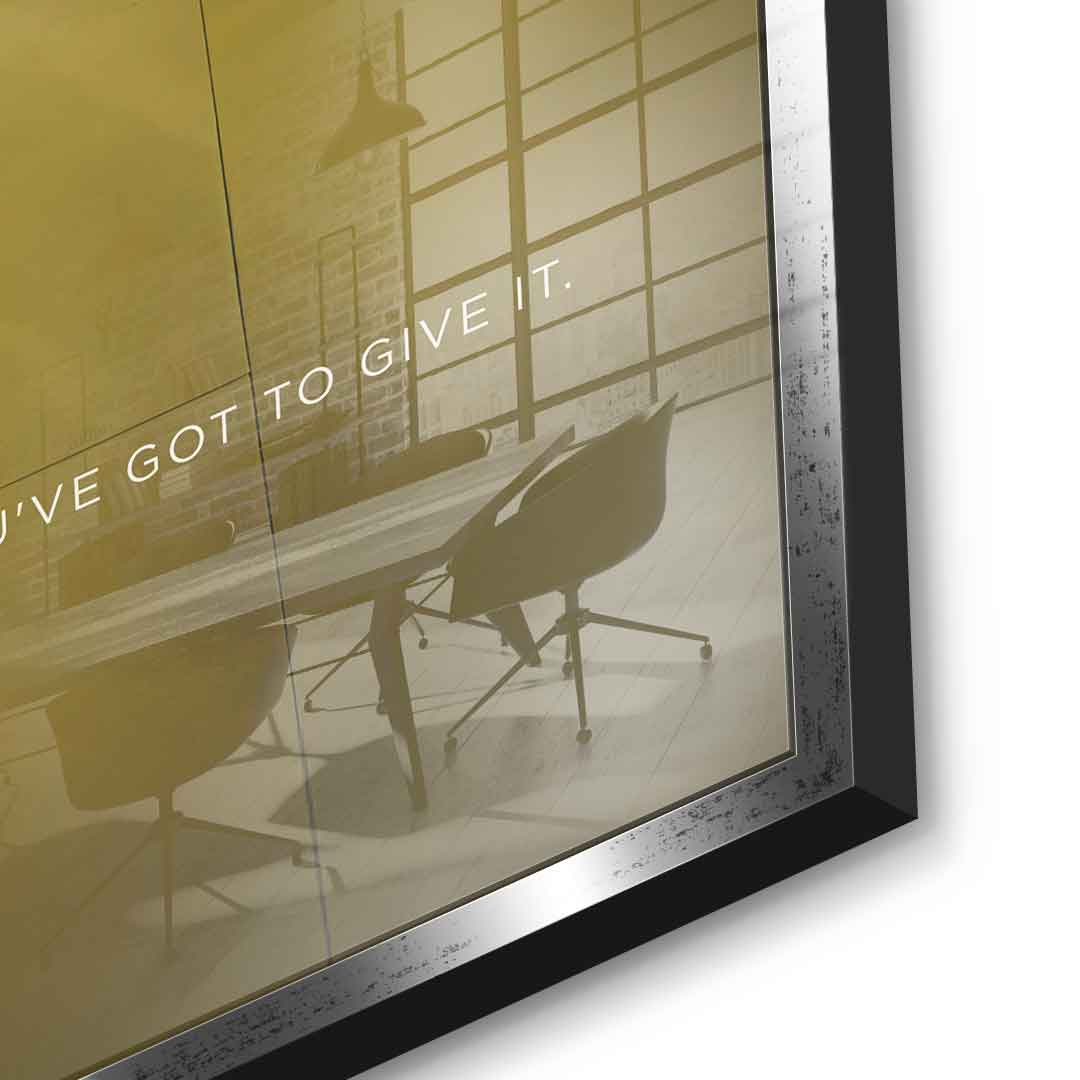 Respect - Square Edition - Acrylic glass