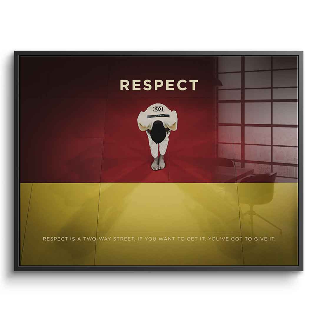 Respect - acrylic glass